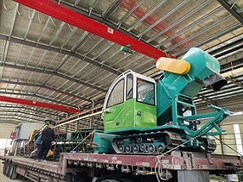 履帶式升降伸縮出倉(cāng)機(jī)